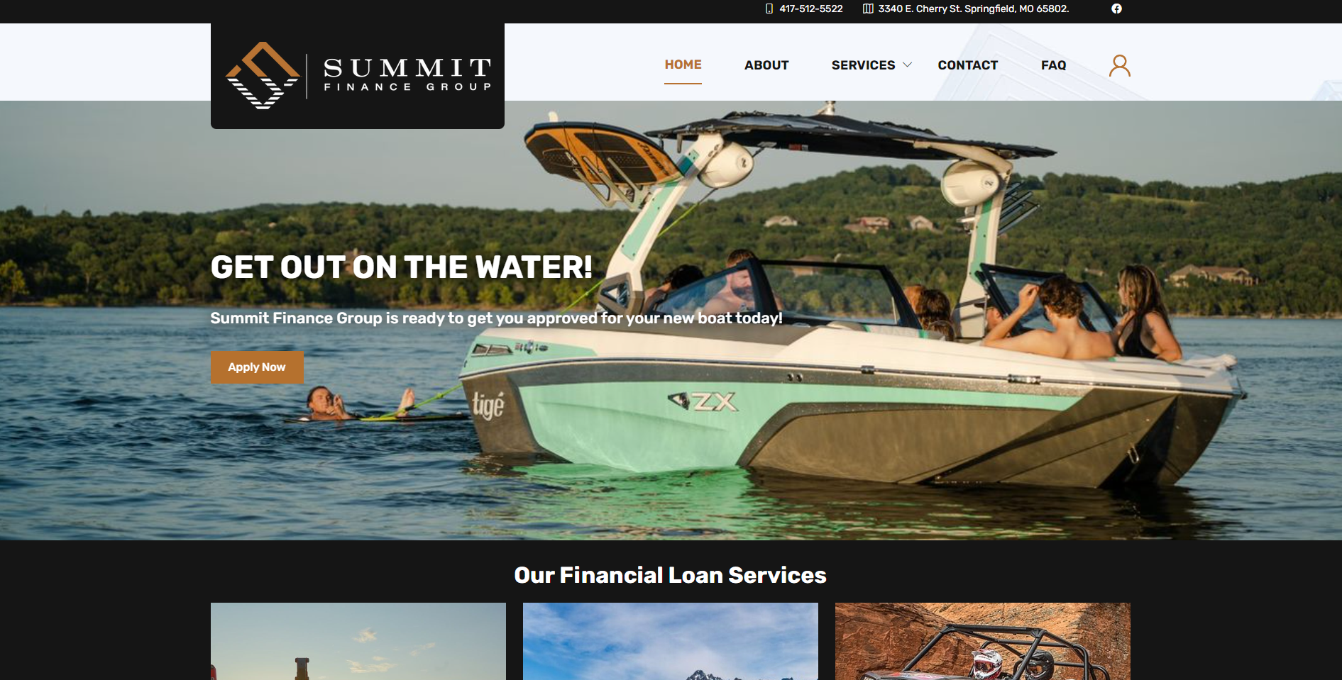 Web Design for Summit Finance Group