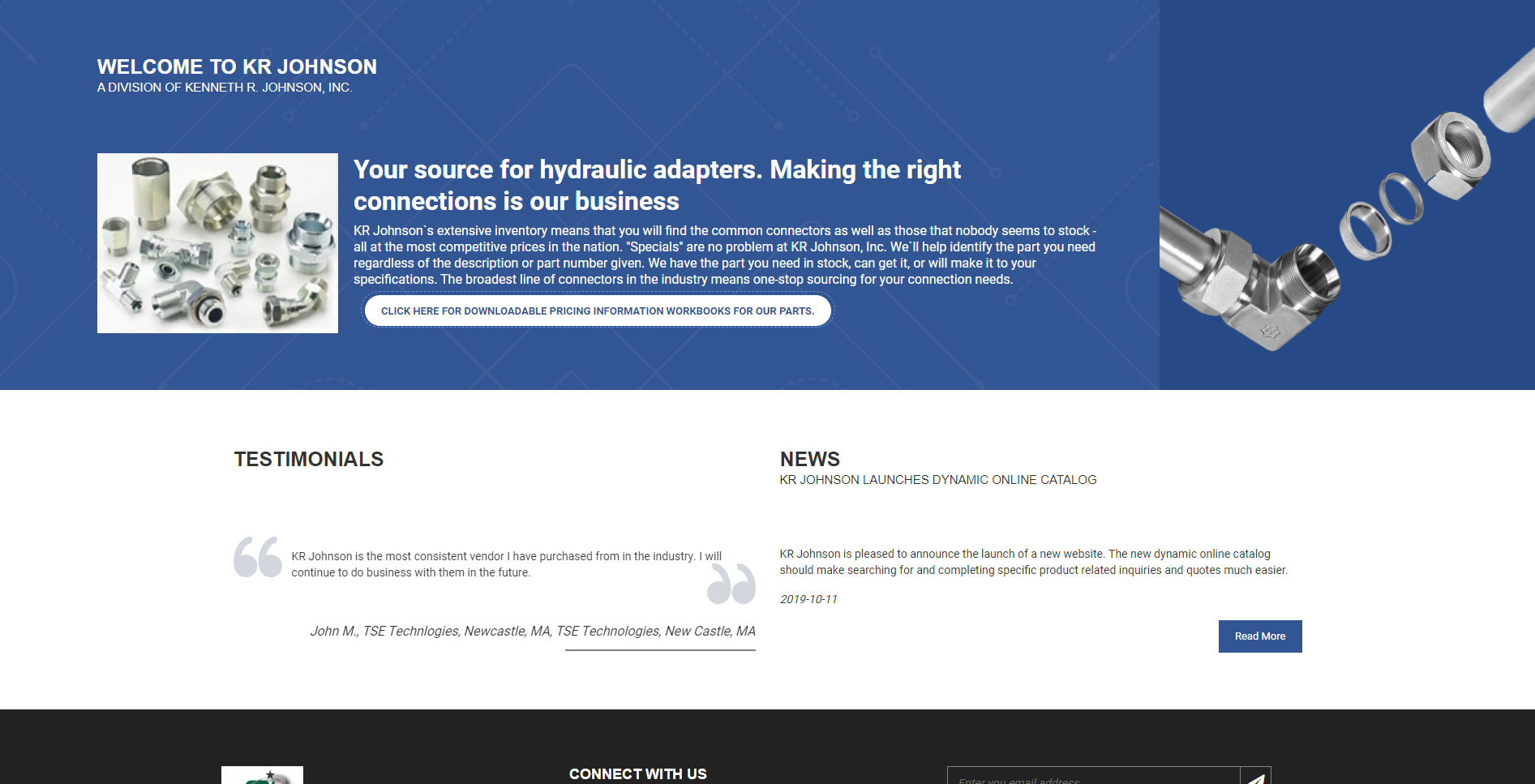 Kansas City industrial marketing and website design